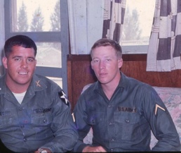 George Baker and his brother