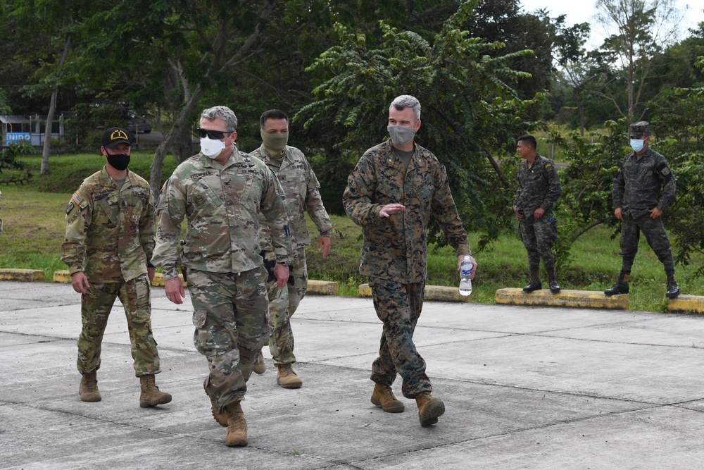 Joint Task Force-Bravo Commander Visits Aguacate