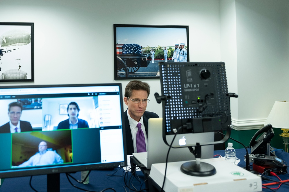 DOD CIO Dana Deasy participates in virtual Bloomberg Executive Briefing