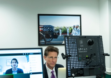 DOD CIO Dana Deasy participates in virtual Bloomberg Executive Briefing
