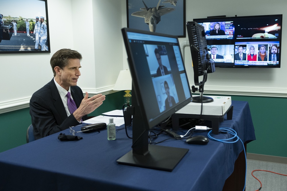 DOD CIO Dana Deasy participates in virtual Bloomberg Executive Briefing