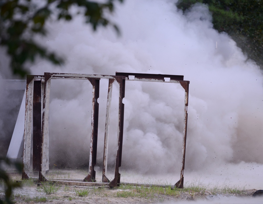 Soldiers Undergo Breaching and Demolition Training