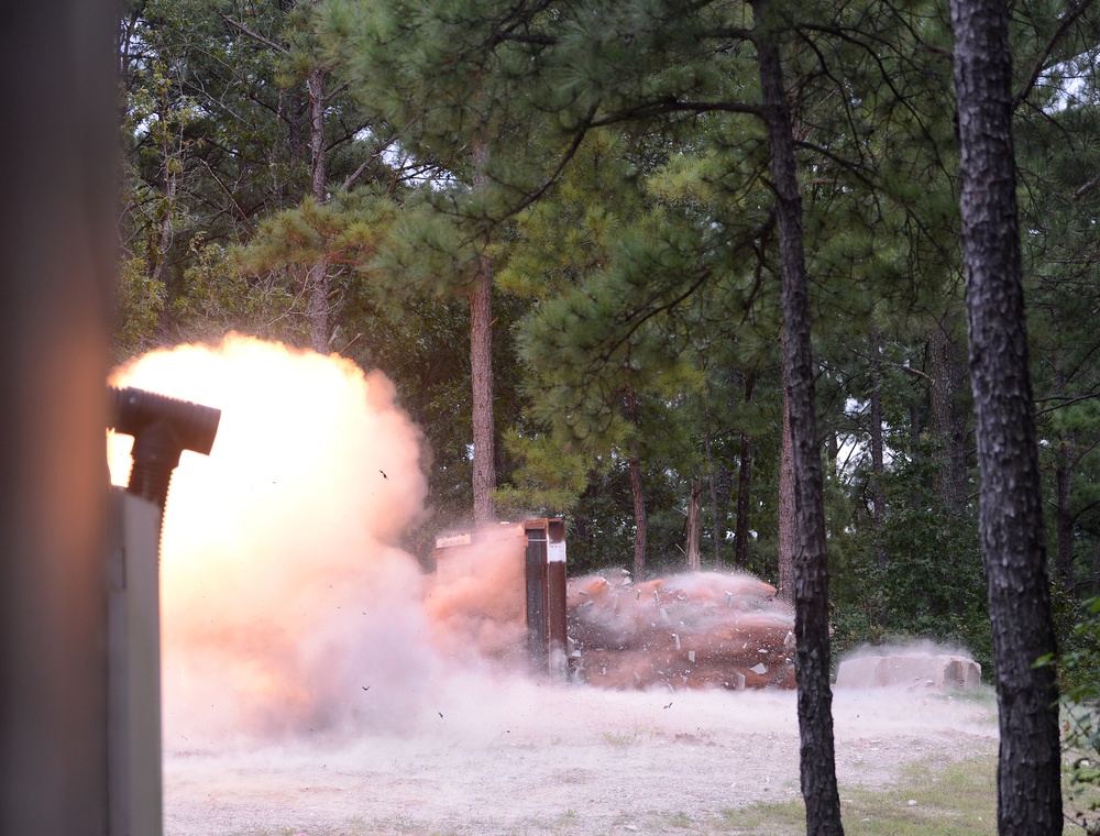 Soldiers Undergo Breaching and Demolition Training