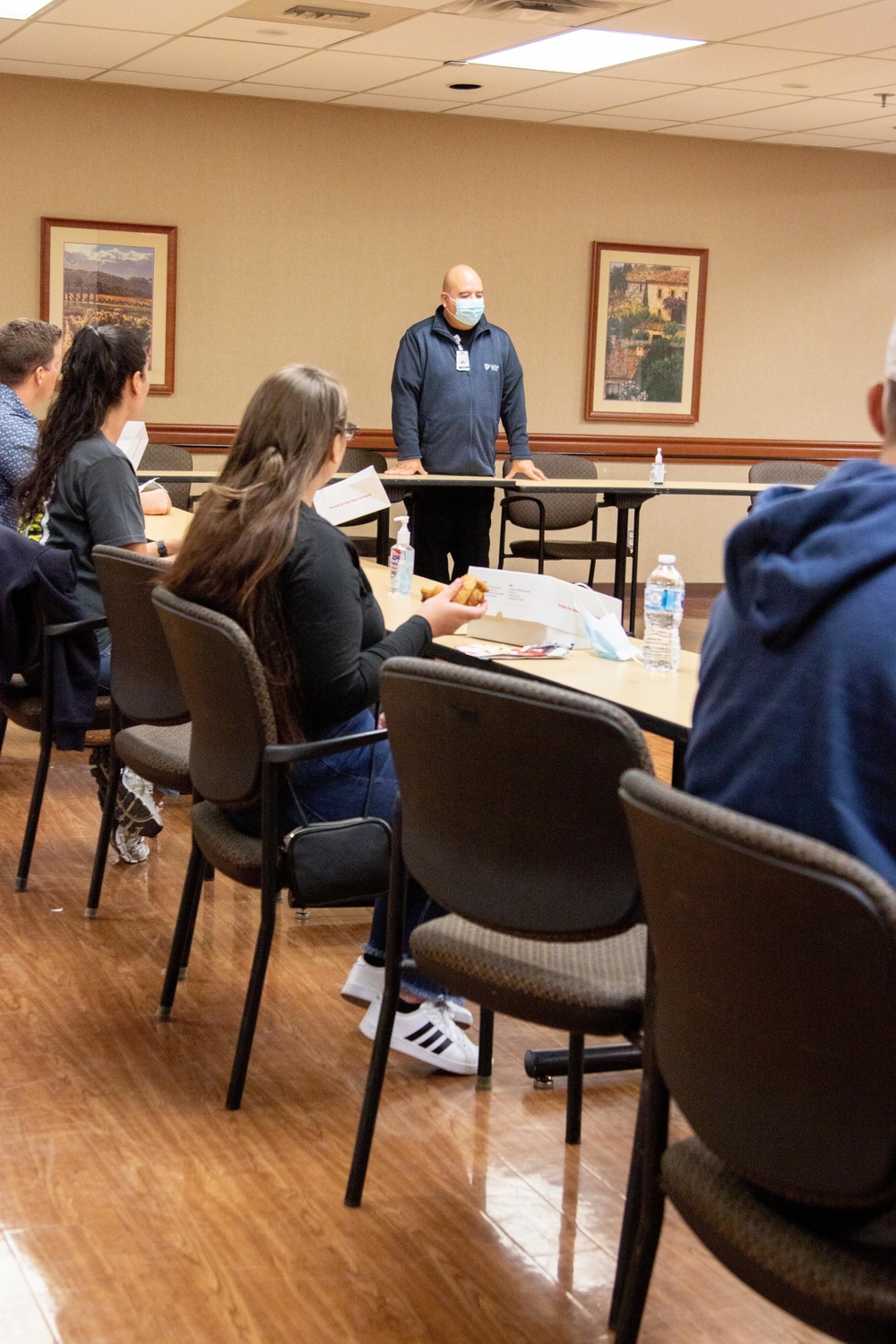 Farewell luncheon for military medical personnel