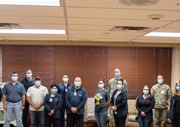 Farewell luncheon for military medical personnel