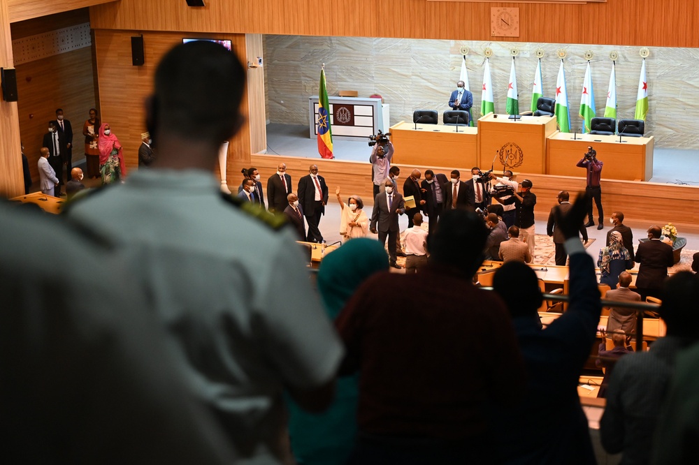 Ethiopia’s President addresses National Assembly in Djibouti