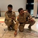 16th Engineer Brigade Soldiers in conjunction with Soldiers of the Kuwaiti Land Forces Institute conduct a Field Grade Officer Workshop, a bilateral training event designed to improve interoperability with our partner nations.