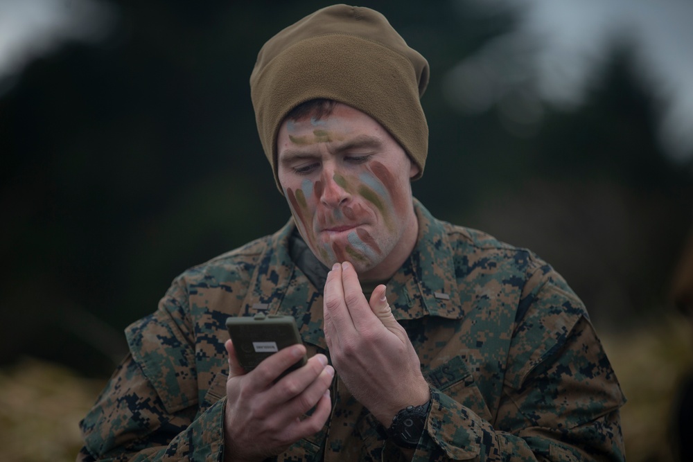 3rd Marine Division, 1st Marine Aircraft Wing conduct simulated close air support training on CATC Camp Fuji