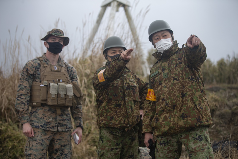 3rd Marine Division, 1st Marine Aircraft Wing conduct simulated close air support training on CATC Camp Fuji