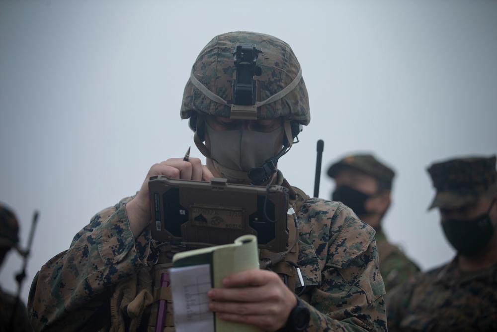 3rd Marine Division, 1st Marine Aircraft Wing conduct simulated close air support training on CATC Camp Fuji