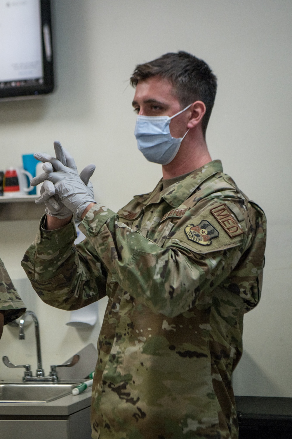 379th EMDG Airmen work to complete MedicX skills certifications