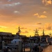 Sunrise at Coast Guard Base Miami Beach