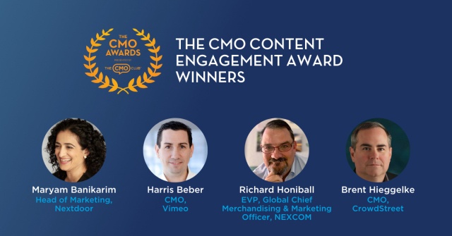 Navy Exchange Service Command Executive Awarded CMO Content Engagement Award