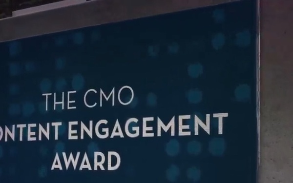 Navy Exchange Service Command Executive Awarded CMO Content Engagement Award