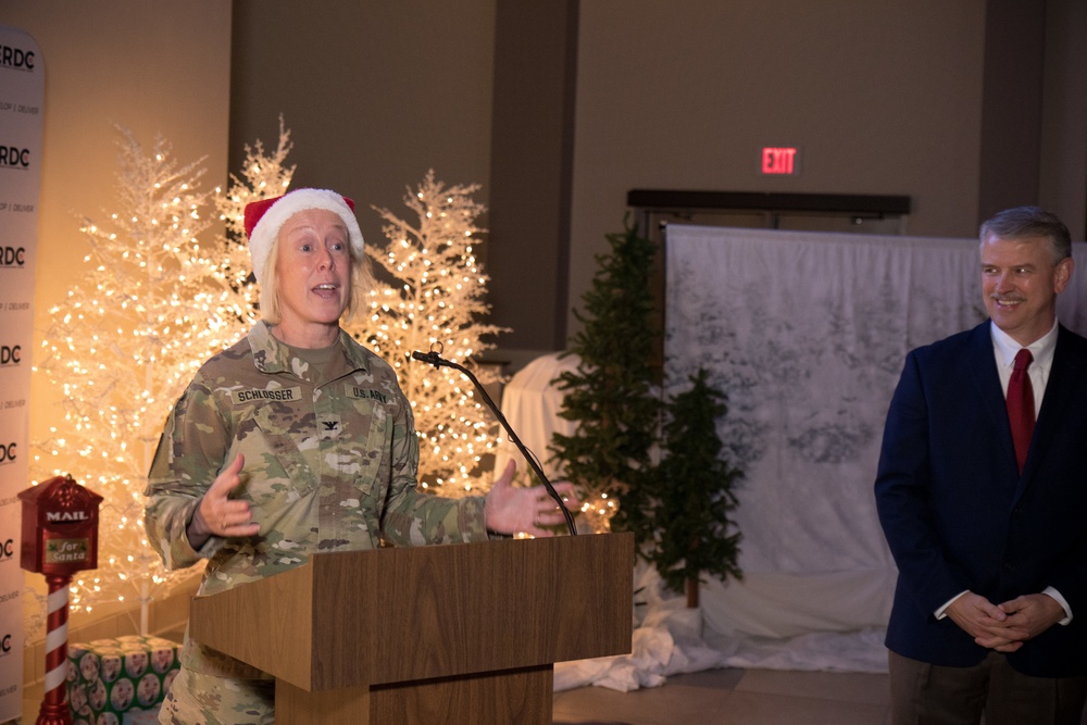 ERDC Lights Their Tree, Offers Good Tidings of Great Joy