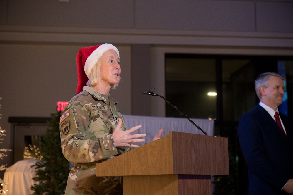 ERDC Lights Their Tree, Offers Good Tidings of Great Joy