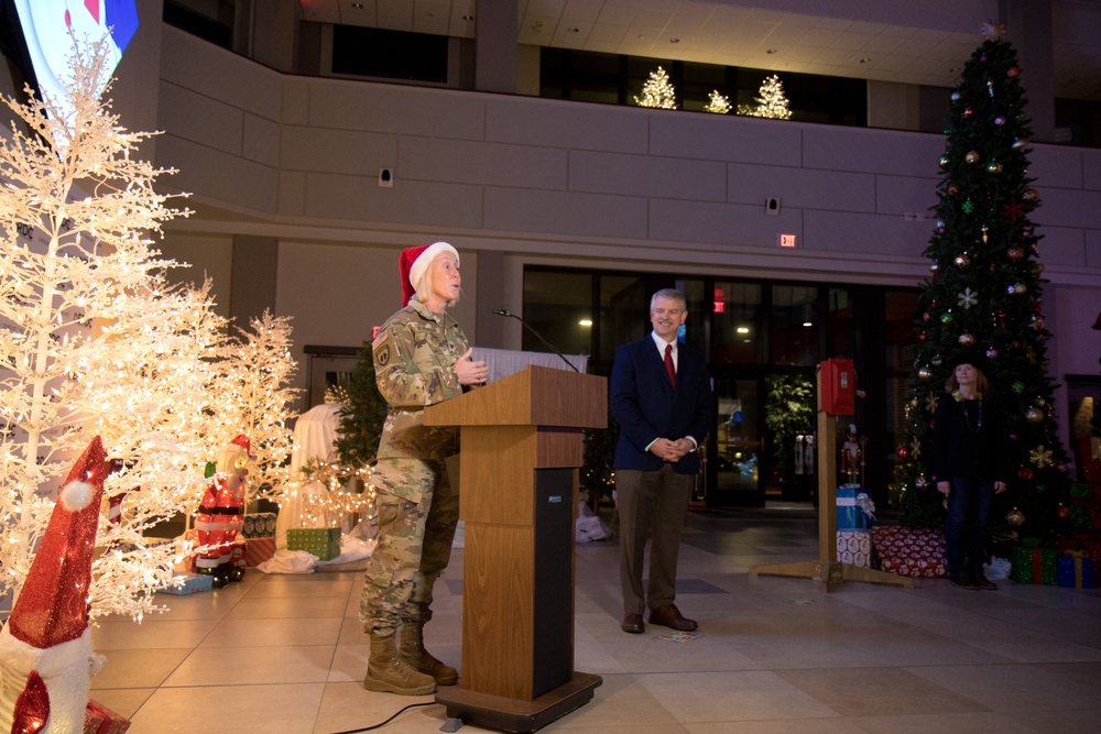 ERDC Lights Their Tree, Offers Good Tidings of Great Joy