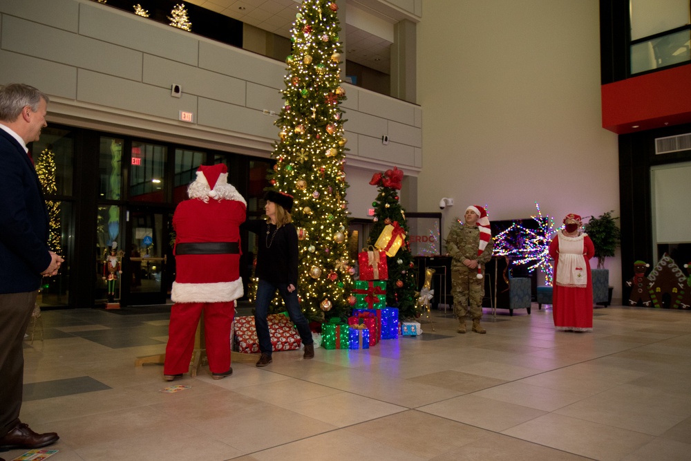 ERDC Lights Their Tree, Offers Good Tidings of Great Joy