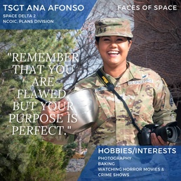 Faces of Space – TSgt Ana Afonso