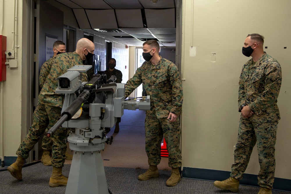 SMMC visits Marine Corps Security Force Training Company