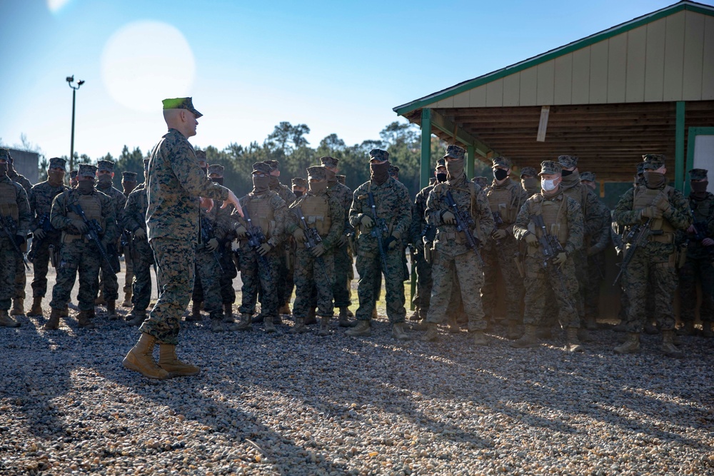 SMMC visits Marine Corps Security Force Training Company