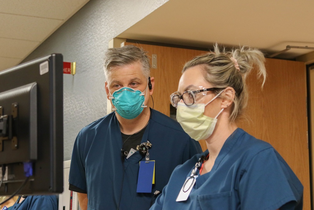 Department of Defense nurses support Fargo hospital