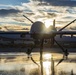 Reflections of an MQ-9 on a November Sunset