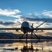 Reflections of an MQ-9 on a November Sunset