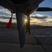 Reflections of an MQ-9 on a November Sunset