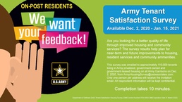 Tenenat Satisfaction Survey