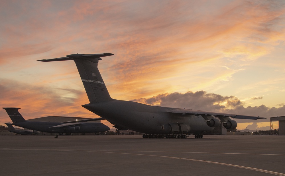 Travis AFB Flight line