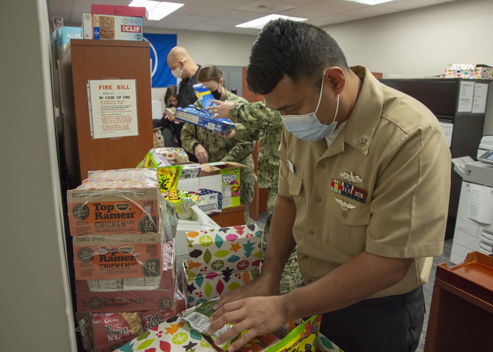 NMCSD DFA Sailor 360 Collects Donations for USS Theodore Roosevelt