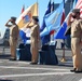 USS Tulsa Blue Crew Change of Command