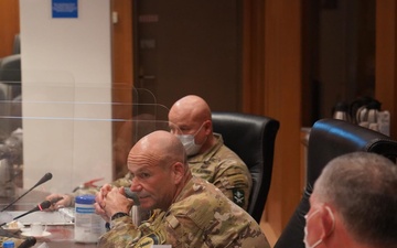 Commanders for all US ground forces in Europe and Africa meet with NATO LANDCOM Commander