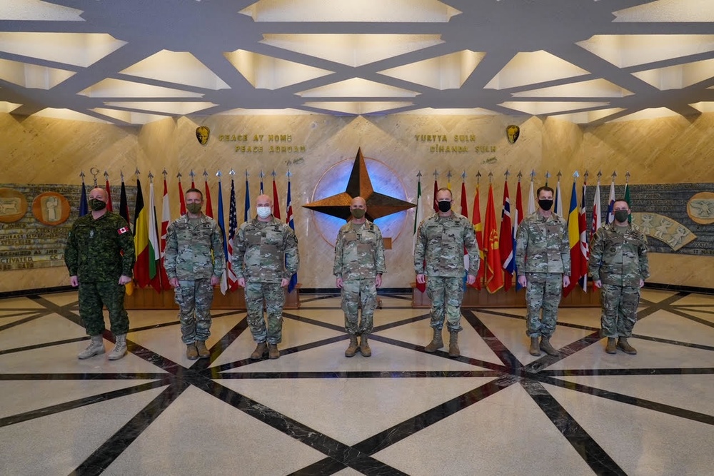 Commanders for all US ground forces in Europe and Africa meet with NATO LANDCOM Commander