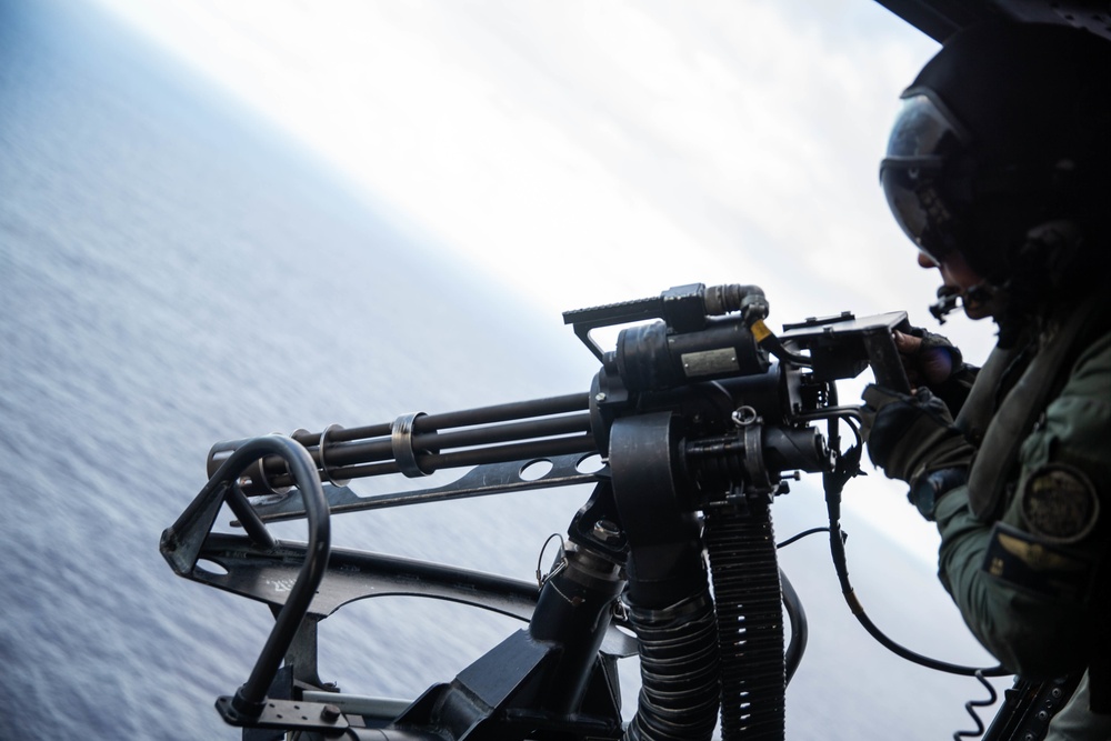 15th MEU Marines conduct close-air support, military working dog familiarization training