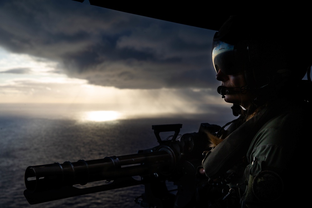 15th MEU Marines conduct close-air support, military working dog familiarization training