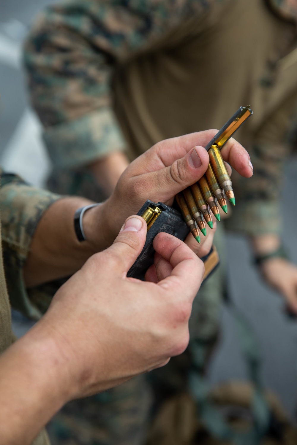 15th MEU Marines conduct combat marksmanship aboard USS Somerset