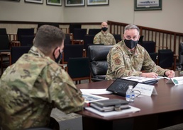 ANG director, command chief visit 141st ARW