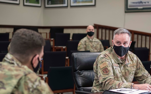 DANG Visits WA ANG, Recognizes Covid Response and Airmen Dedication