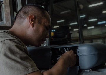 AUAB munitions systems technicians train to deploy GBU-39 small diameter bombs