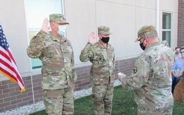 Indefinite Re-enlistment Ceremony - Great Lakes Training Division, 84th TC