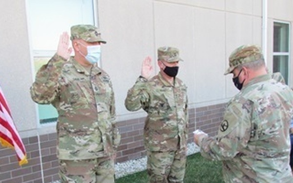 Indefinite Re-enlistment Ceremony - Great Lakes Training Division, 84th TC