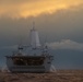 15th MEU ADR Marines conduct small boat training from USS Somerset