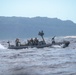 15th MEU ADR Marines conduct small boat training from USS Somerset