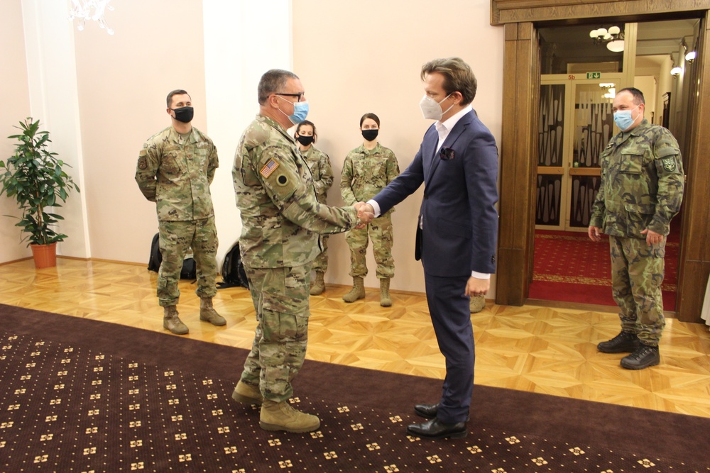 Czech Republic thanks guard medical team for support