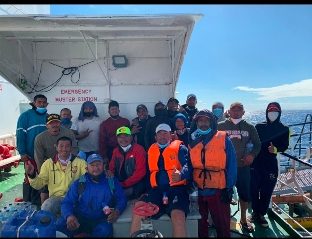 Coast Guard coordinates rescue of 18 Ecuadorians after fishing vessel sank off Galapagos Islands