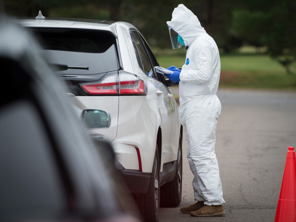Connecticut Guard supports COVID-19 testing