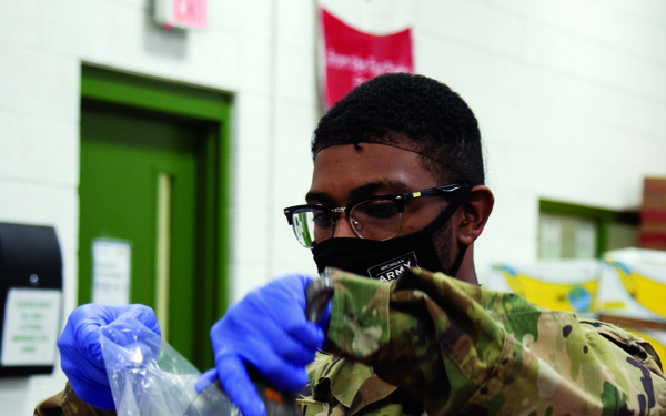 Feeding America, Michigan National Guard style