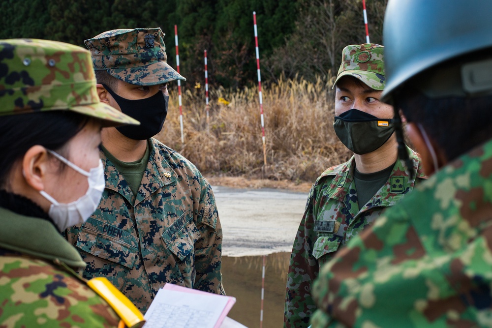 JGSDF and Marine Corps get ready for Forest Light 21